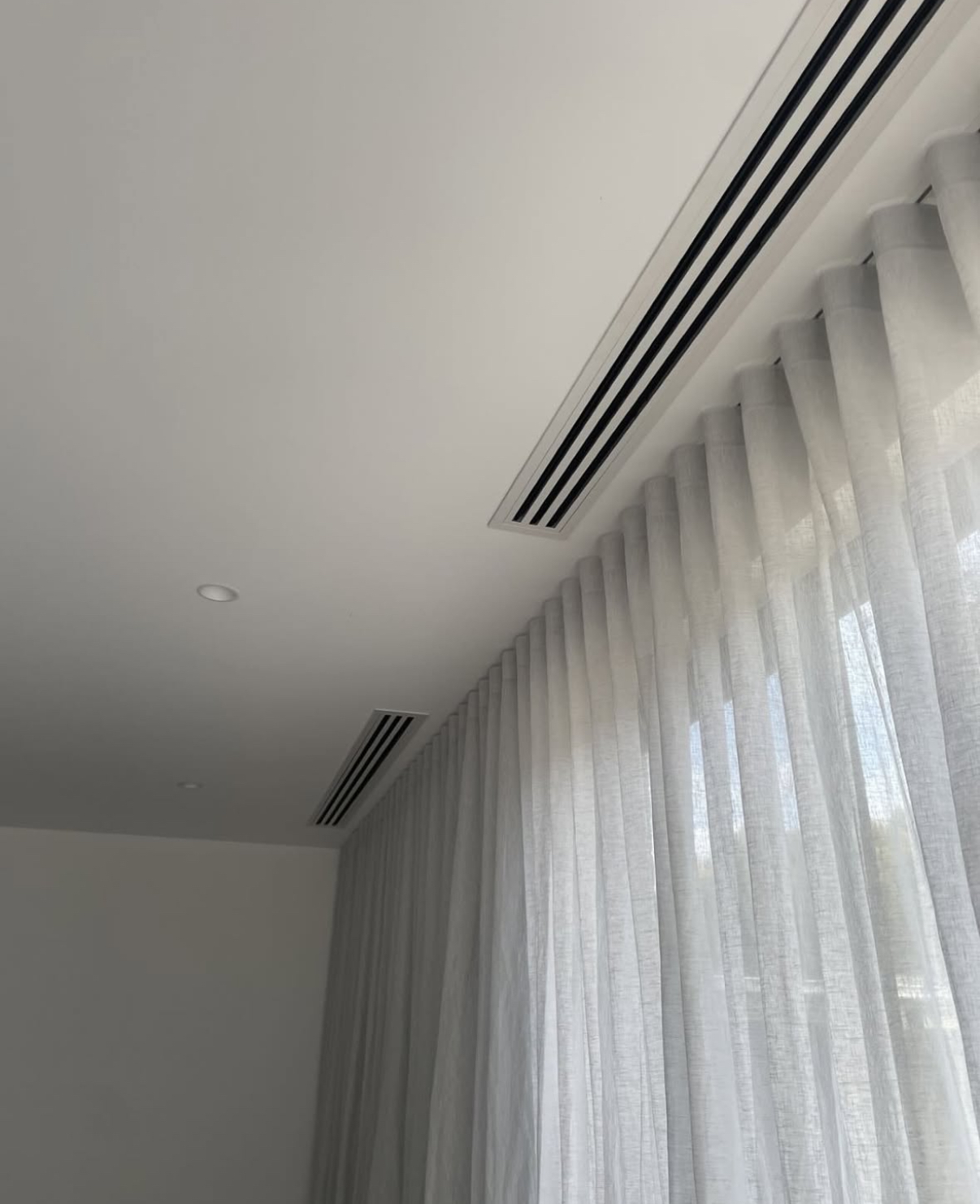 This is an image of Coop Group HVAC and Air Conditioning installing central heating _ cooling system in Dandenong Melbourne Metro Canteens - Healthy Food Options