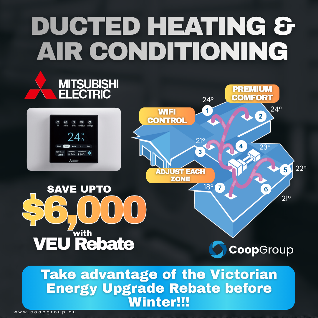 Mitsubishi Electric Ducted Heating & Air Conditioning